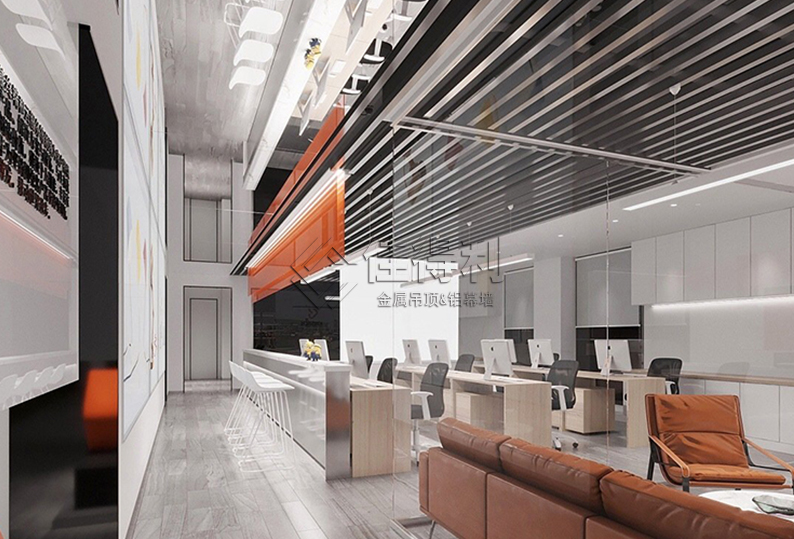 鋁方通吊頂-(30)